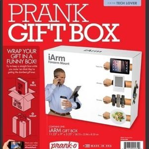 Prank Pack Funny Gag Holiday Joke Gift Box iARM 11.25 x 9 x 3.25 Christmas Holid